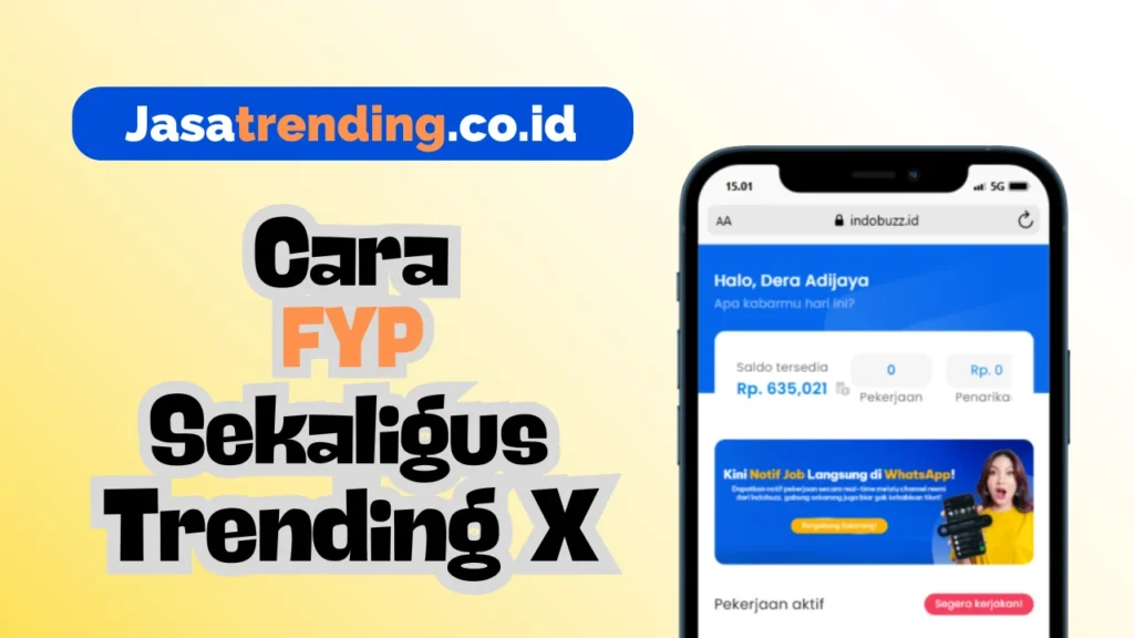 cara konten fyp tiktok
