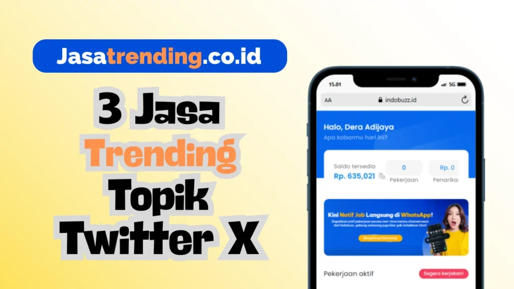 3 jasa trending twitter