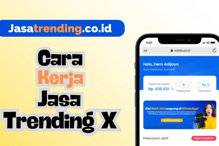 cara kerja jasa trending topik