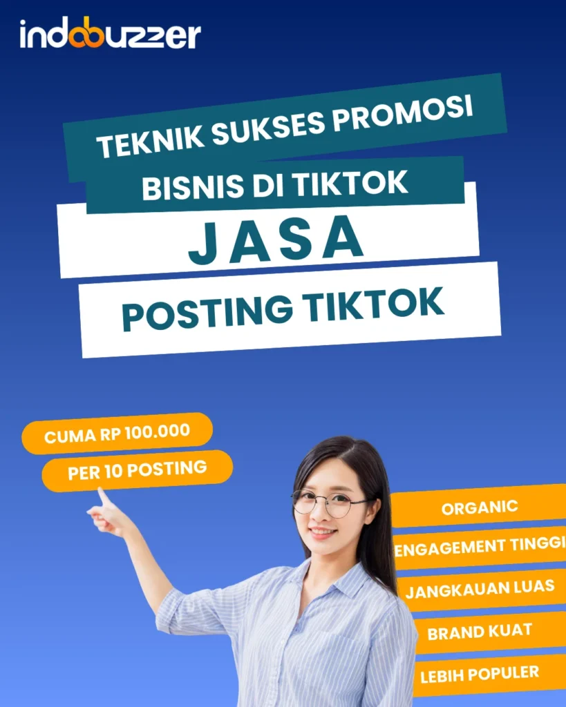 teknik promosi di tiktok