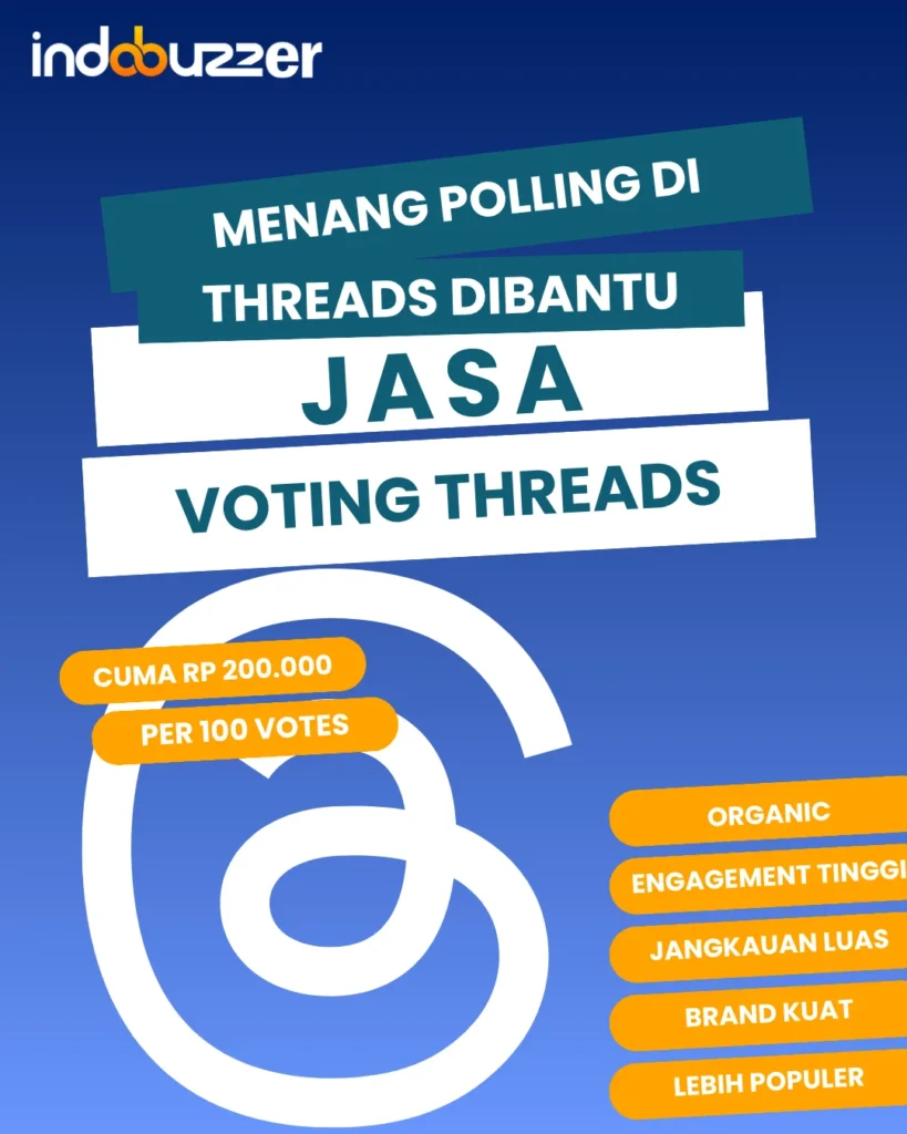 menang polling di threads