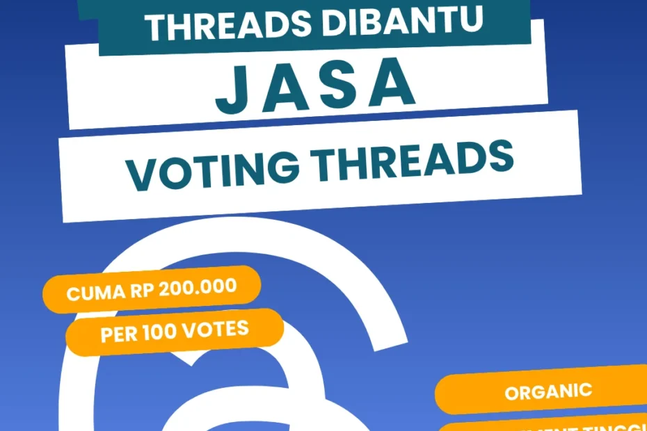 menang polling di threads