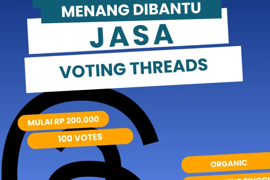 polling threads berpeluang menang
