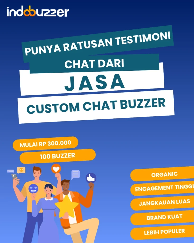 punya ratusan testimoni chat
